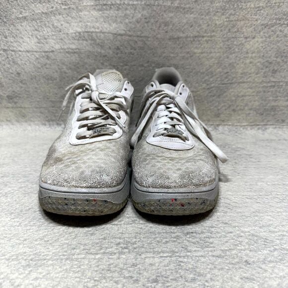 Nike Air Air Force 1 White‎ Sneaker with Lizard Design Mens Size 12 main image 8